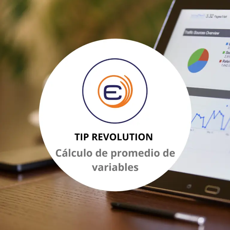 Tip revolution - calculo de promedio de variables