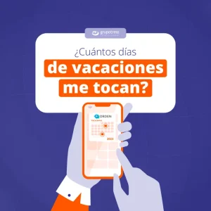 ¿Cuántos días de vacaciones me tocan?