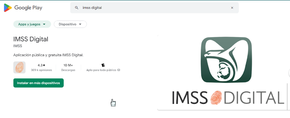 Aplicación móvil IMSS Digital