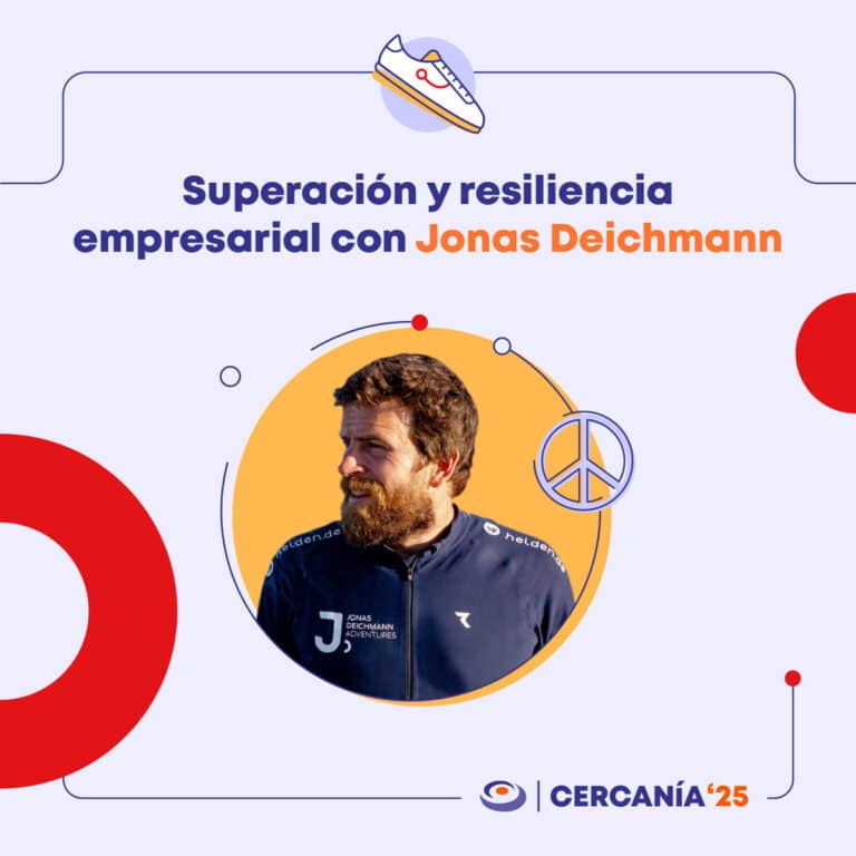 Alcanza la resiliencia empresarial con la inspiración adecuada. Conoce a Jonas Deichmann en Cercanía 2025 y transfórmala en tu empresa.