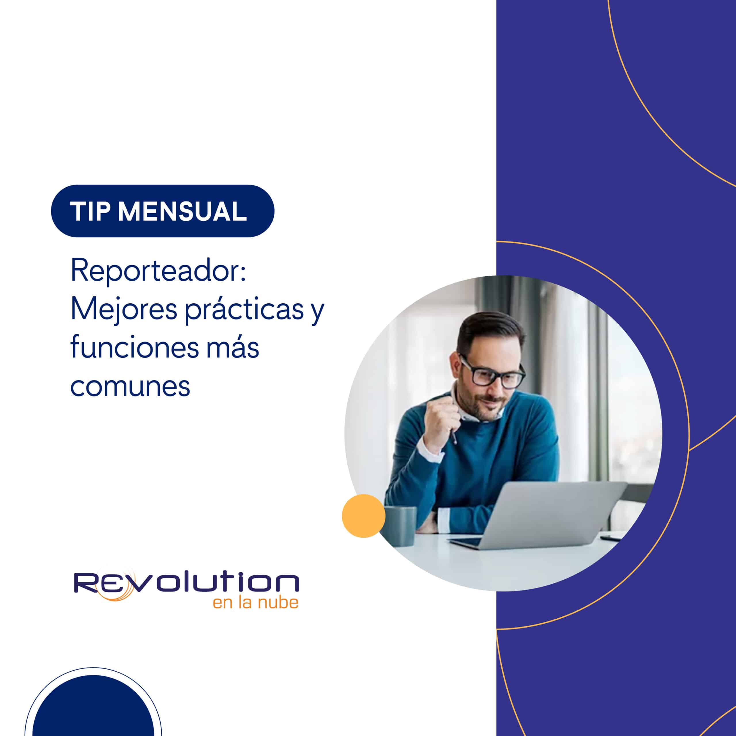 Genera y personaliza reportes con el nuevo Reporteador de Revolution en la nube. Interfaz intuitiva y funciones que agilizan tu análisis de datos.